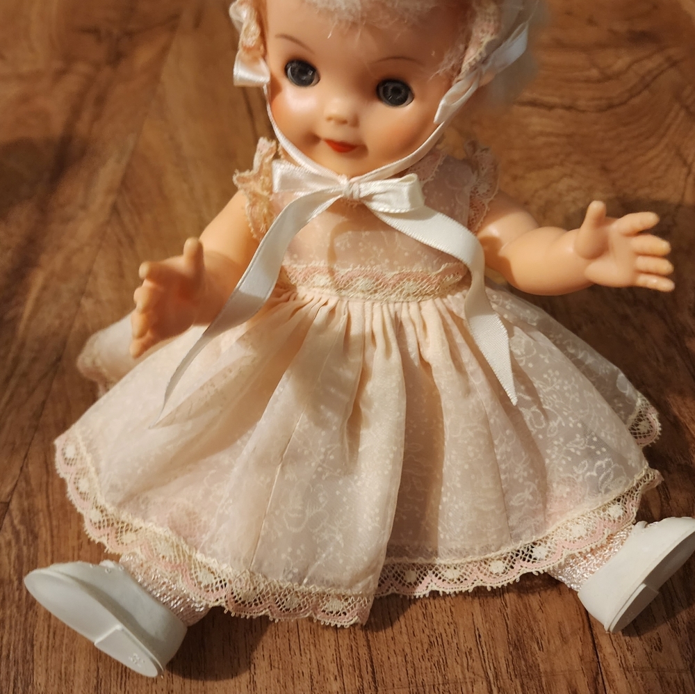 Vintage 8 inch plastic Dollbaby